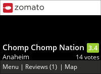 Chomp Chomp Nation (Food Truck) on Urbanspoon