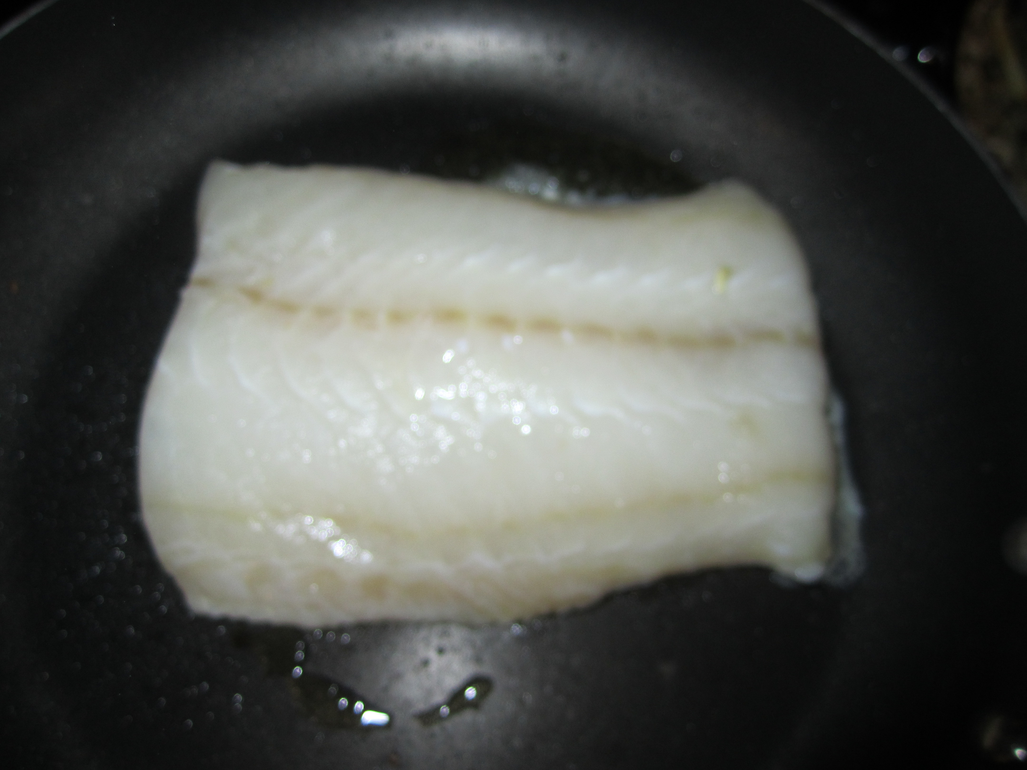 Sear Fish on one side