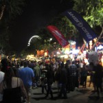 Food and Booze as far as the eye can see....I love the fair