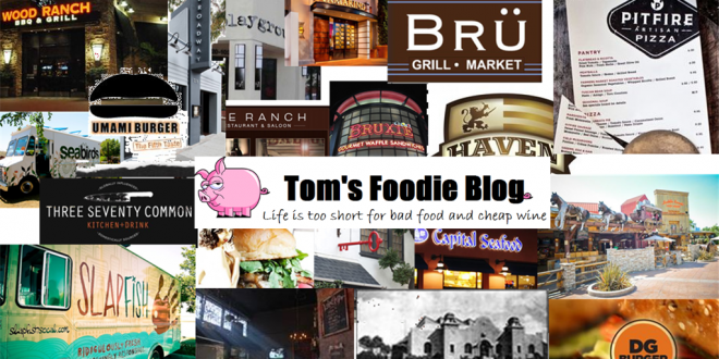 Tom’s Foodie Blog 2012 “Must Try” Restaurant Bucket List