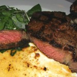 Steakhouse 55 Rib-eye Steak Cut Open