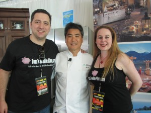 Tom with Chef Roy Yamaguchi 