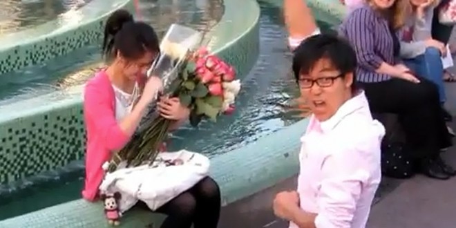 Tom’s Foodie Blog Participates in a Engagement Proposal !