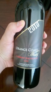 Orange Coast Winery new wines