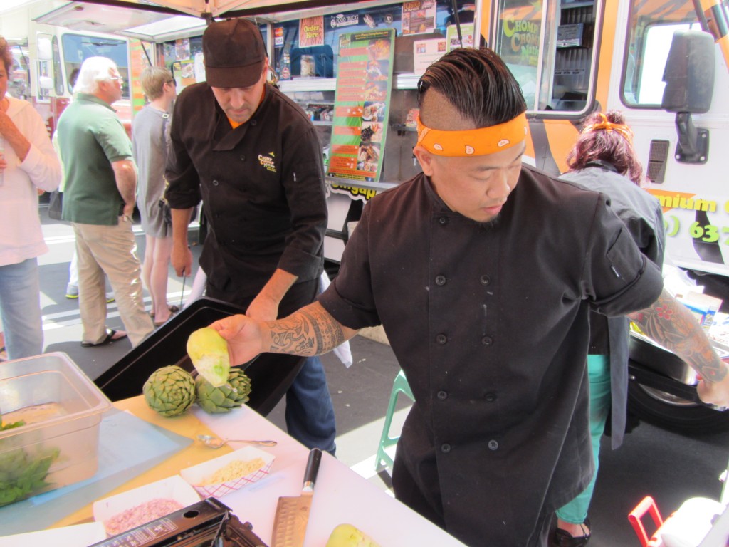 SoCo Farmer's Market farm to food truck challenge