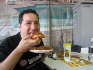 Bacon Doughnut from Texas Donuts Bacon Doughnut from Texas Donuts