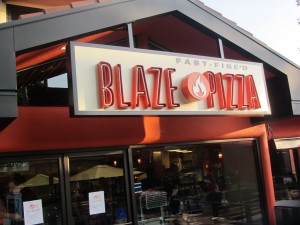 Blaze Pizza near UCI in Irvine