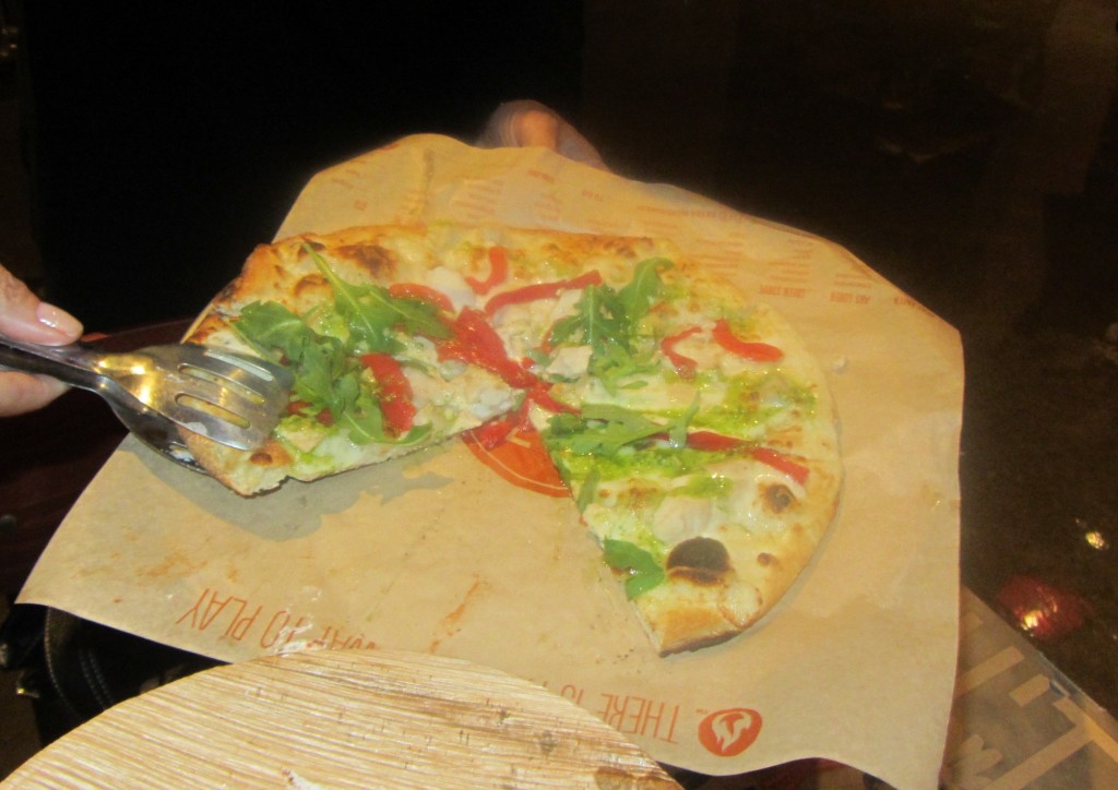 Red Vine Sauceless Blaze Pizza