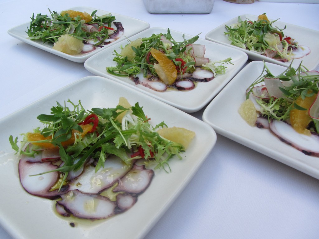 Five Crowns Octopus Carpaccio Five Crowns Octopus Carpaccio