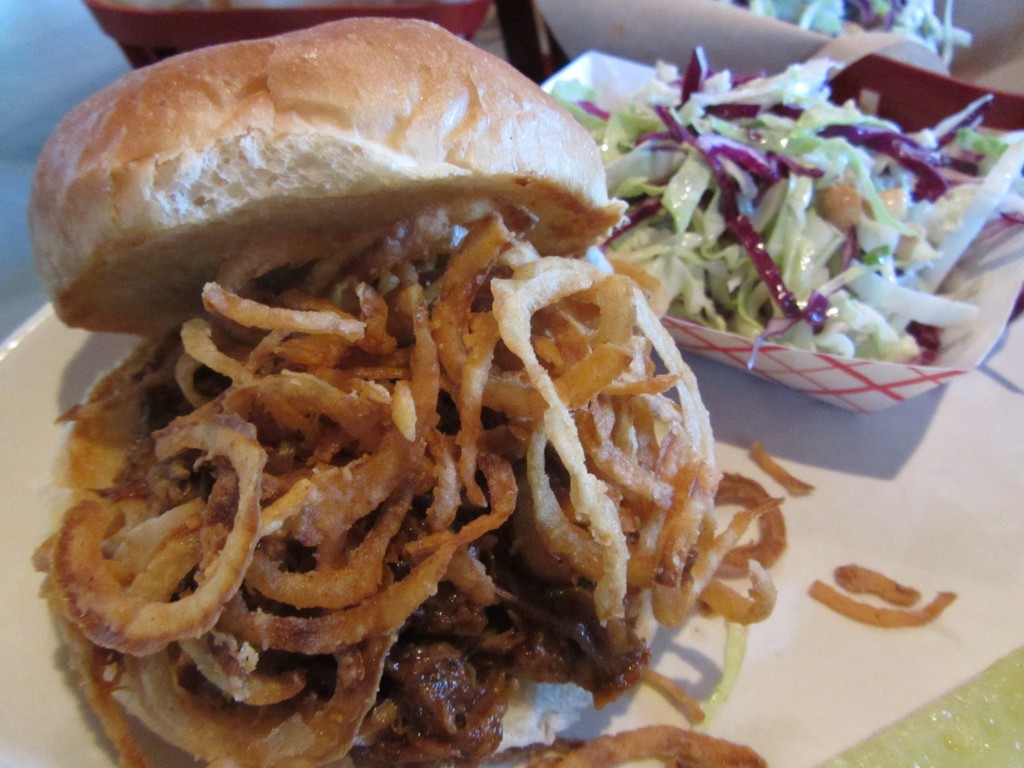 Deemer's American Grill's House Made Pulled Pork Burger