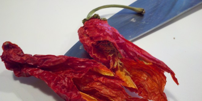 Time Lapse Photo Blog of Air Dried Hatch Chilies