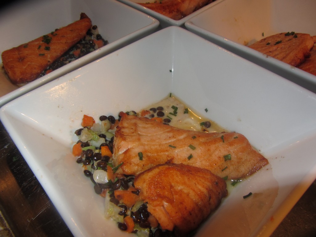 Wicked Spoon Buffet Las Vegas special Salmon
