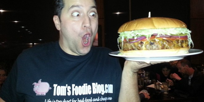 The Badder Asser Burger from J.T.Schmid’s – Can You Finish 6 Pounds of Meat?
