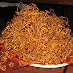 Shredded Fried Onions at Wood Ranch