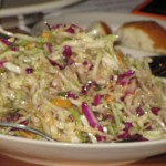 Yummy Cole Slaw...it was good as a refreshing side for almost every dish. Perfect compliment to rich meat and sauce.