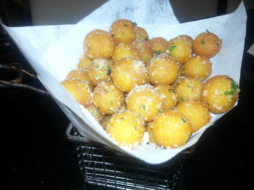 Poppin Potatoes - Cheesy Mashed Potatoes rolled in breading and deep fried fluffy