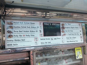 Aide from the brisket, Rancho a Go-Go also makes a really good pulled pork, ribs and mac n cheese