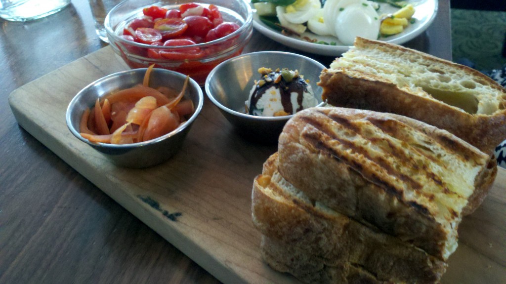 Founding Farmers food flatbread