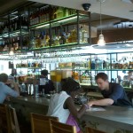 The Interior is modern and rustic