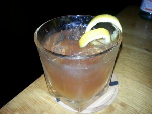 The Shore Cocktail Blood Orange Whisky Sour