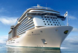The new Royal Princess from Princess Cruise Line