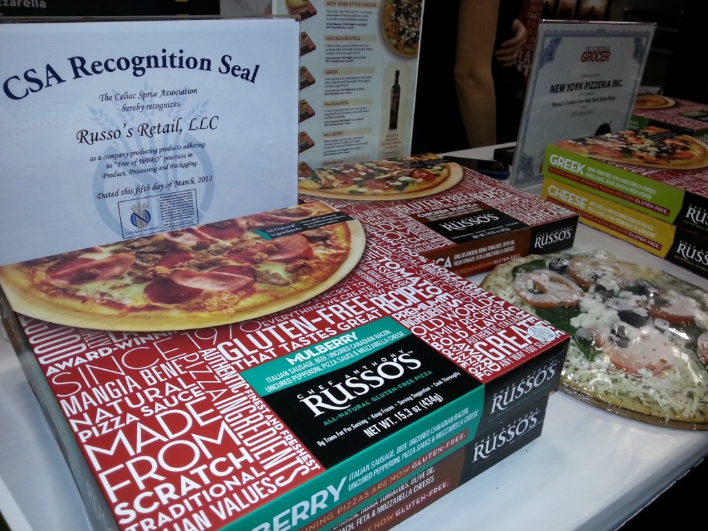 Gluten Free Russos Pizza