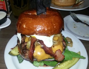 Slaters 5050 Customer Burger