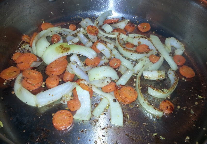 Lamb Tamale Sweat Vegetables