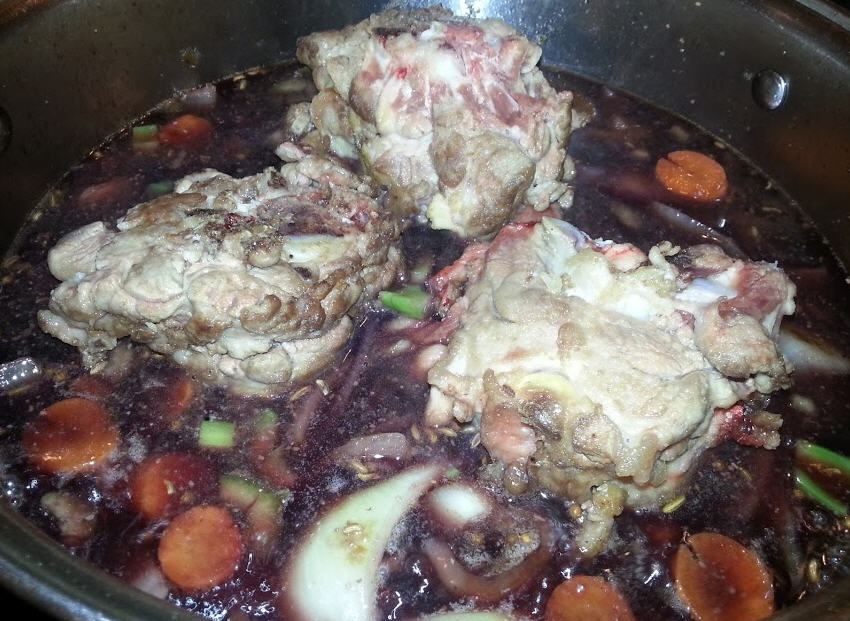 Lamb Tamale braise the lamb