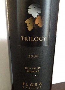 Napa Valley Flora Springs Trinity