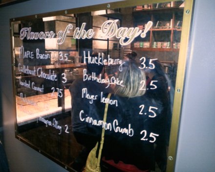 Sidecar Doughnuts Daily Menu Sidecar Doughnuts