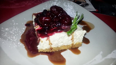 Ireland Dublin Boxty House cheesecake