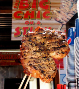 Big Chix on a stick