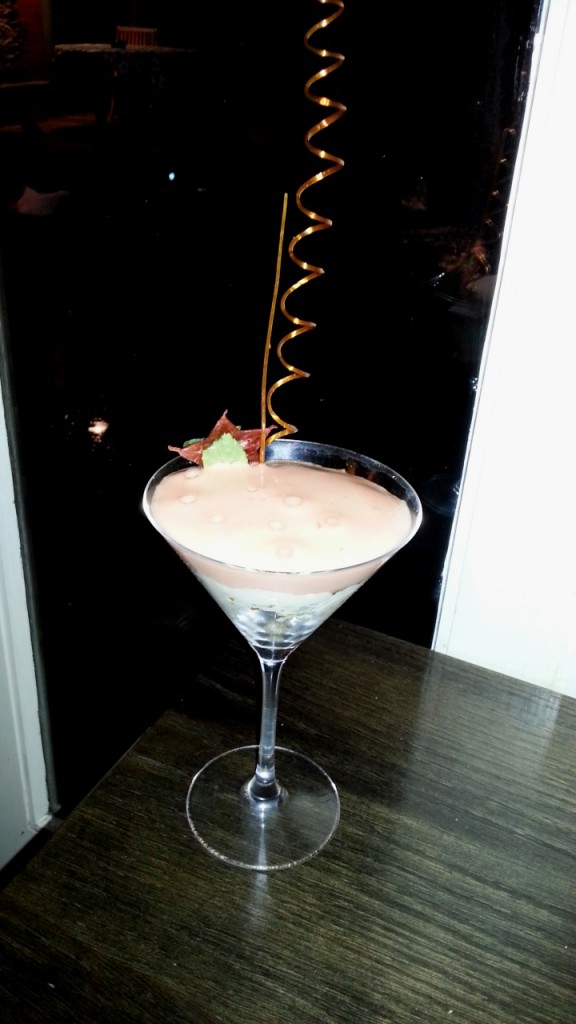 I like the diversity of flavors and texture in this cheesecake, especially the honeycomb crumbles