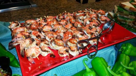 Melissa's Hatch Chile Cookbook recipe Grilled Shrimp Skewers
