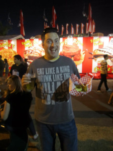 OC Fair 2013 tom with food