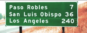 Paso Robles Sign