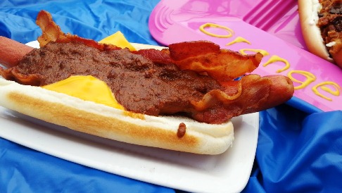 Bacon Chili Dog is a Classic Pink's Hot Dog