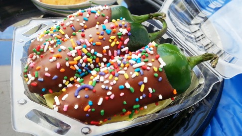 OC Fair Candy Chocolate Dipped Jalapenos