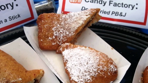OC Fair Candy Factory Deep Fried PB&J