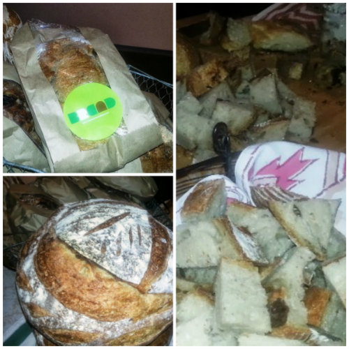 Patchwork Edible Bread collage