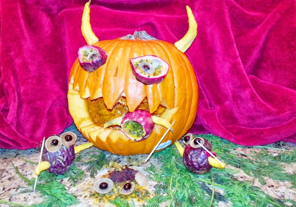 Freaky Fruit For Halloween Decoration, Crafts, Snacks and Cocktails