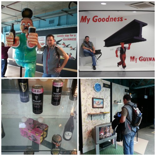 Guinness Advertising Collage