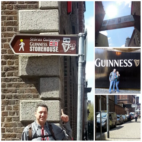 Guinness Getting there collage