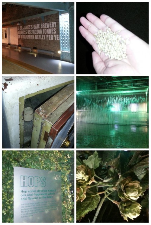 Guinness Ingredients collage