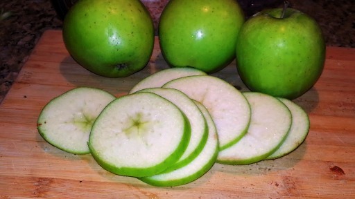 Baked Green Dragon Apples 02