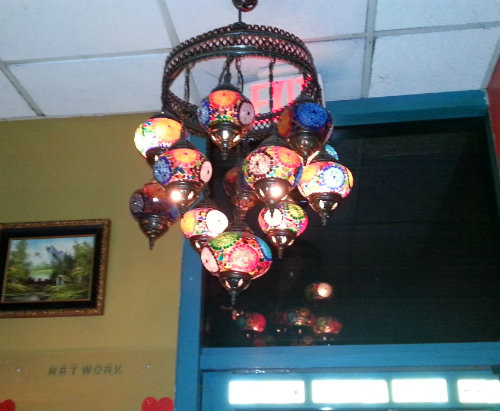 Tuscany Grill  Irvine Lamp
