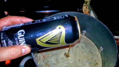 Guinness Stew Recipe: Step 10 - at 60 minutes add can of Guiness