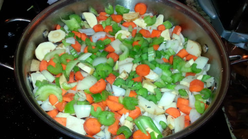 Guinness Stew Recipe:Step 5 - Cook Vegetables