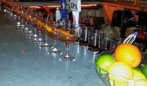 Natural flavors and aromas from fruits and botanicals are the heart of Jame's cocktails